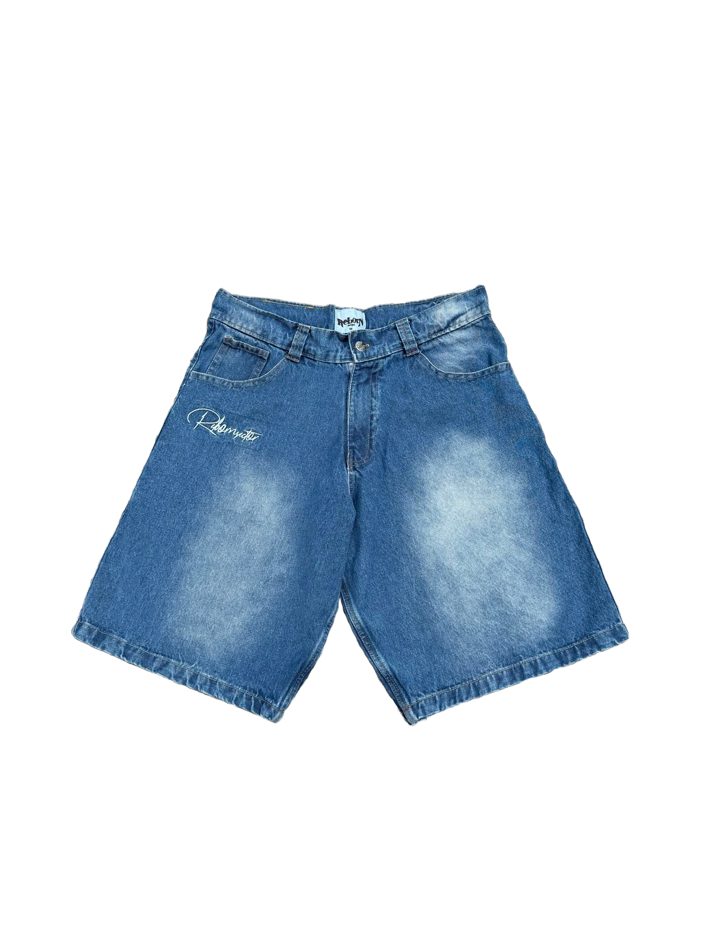 Blue denim Jorts