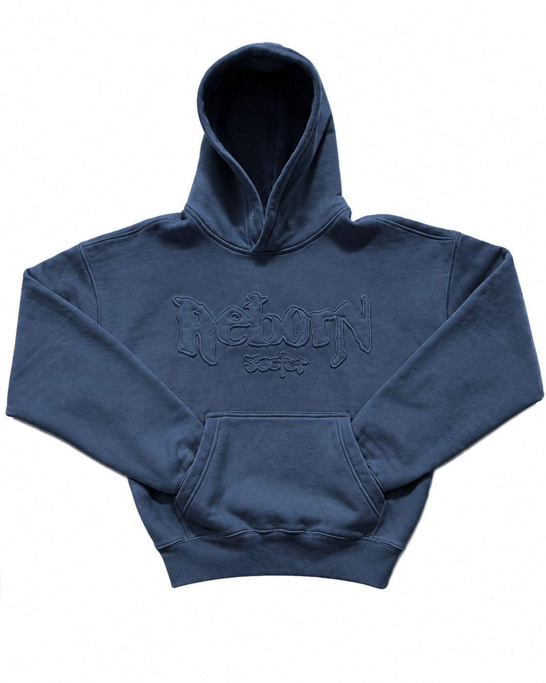 "VOID" HOODIE - BLEU
