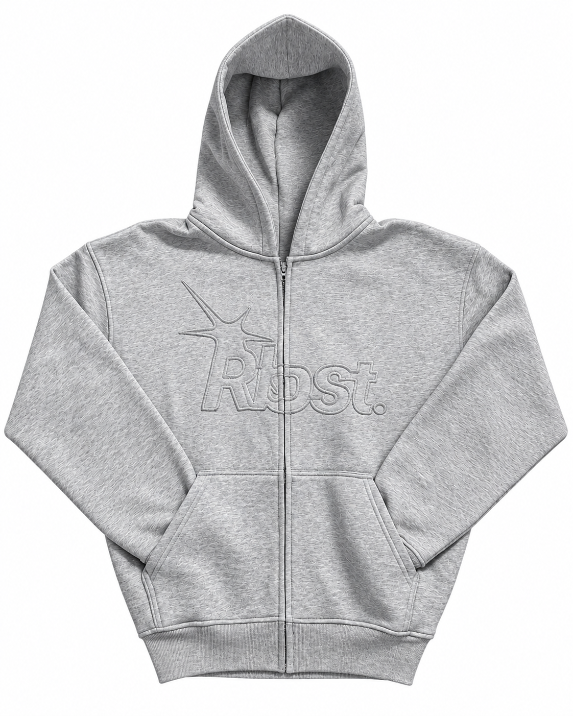 CORE ZIP HOODIE - GRIS