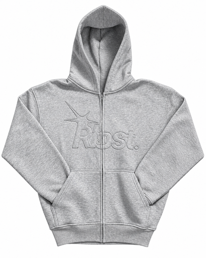 CORE ZIP HOODIE - GRIS