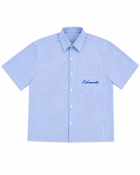 "RIVIERA" STRIPE SHIRT - BLUE