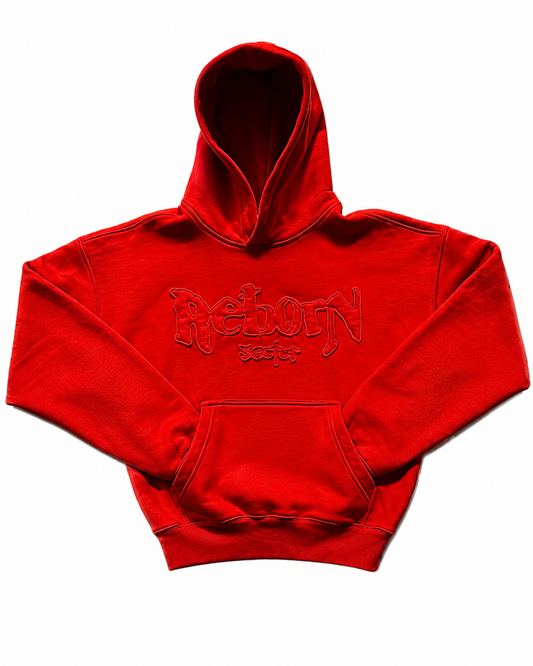 "VOID" HOODIE - RED