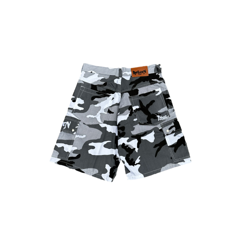 "GHOST" JORTS - CAMO