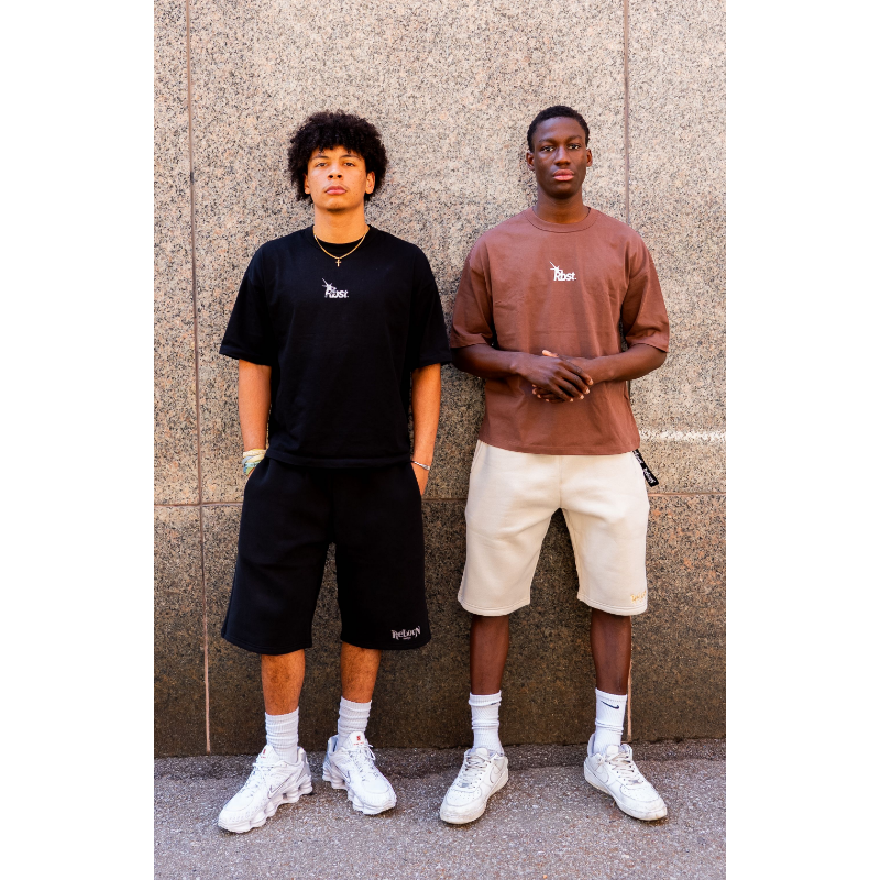 "DARK" SHORTS - NOIR