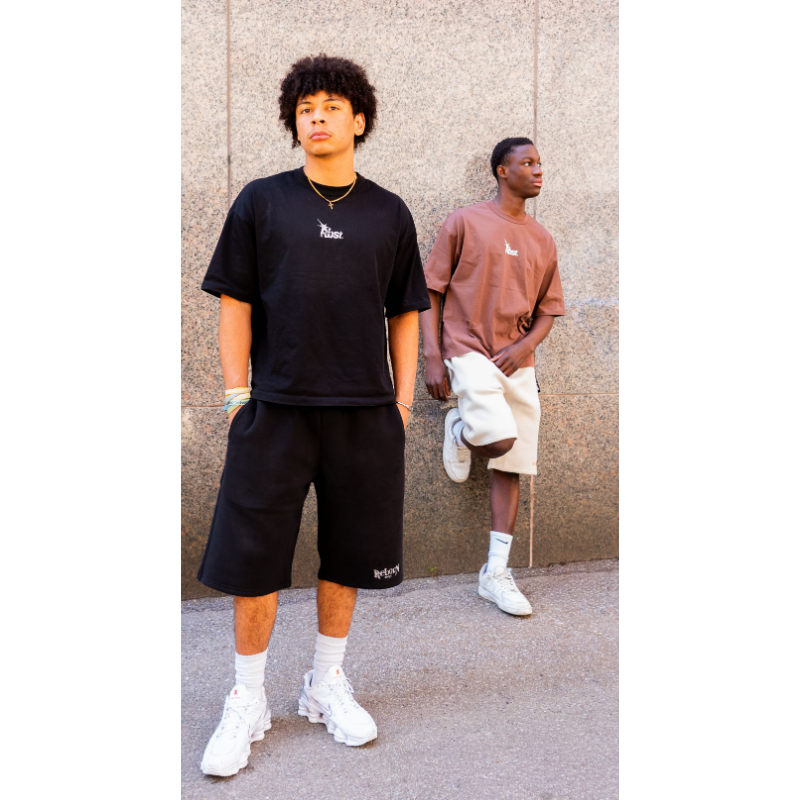 "DARK" SHORTS - NOIR