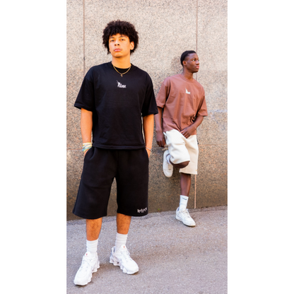 "DARK" SHORTS - NOIR