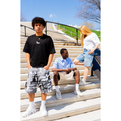 "GHOST" JORTS - CAMO