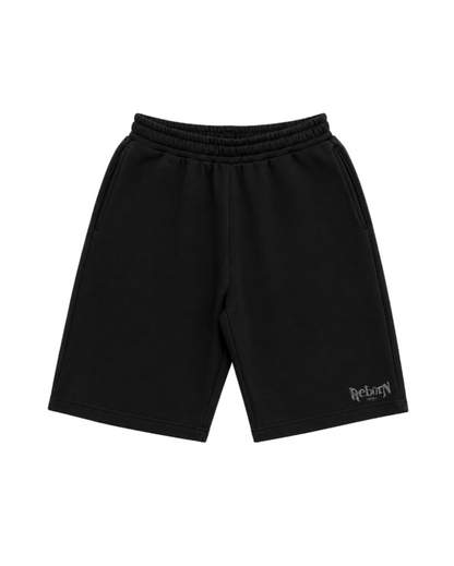 "DARK" SHORTS - BLACK